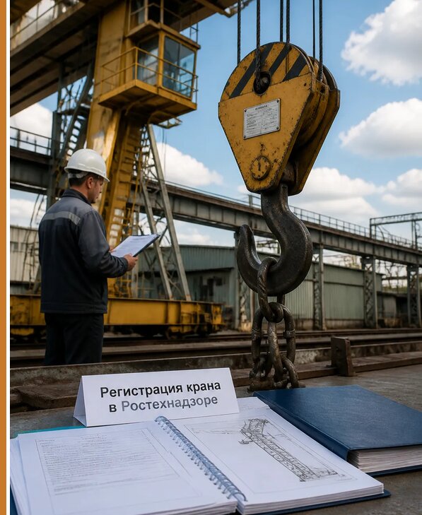 Регистрация крана в Ростехнадзоре в Щекине от 15438 р. | Авеста ОТиПБ