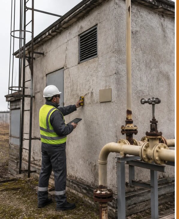 Экспертиза зданий газорегуляторных пунктов в Щекине